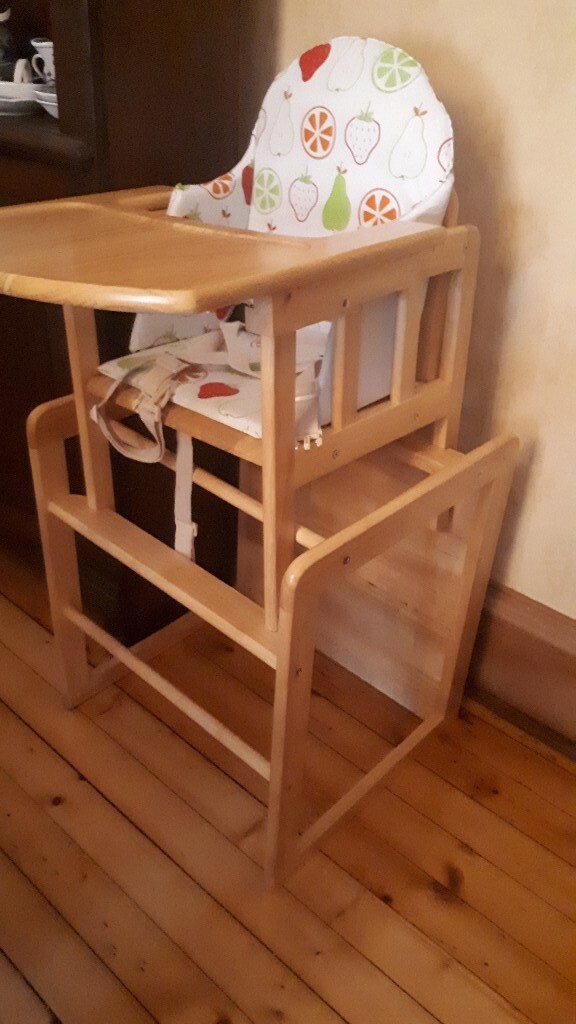 john lewis wooden high chair
